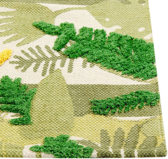 Children's Cotton Rug Jungle Theme 80 X 150 Cm Multicolored Janhto
