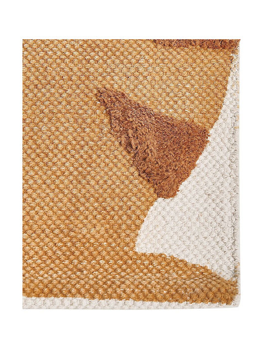 Children's Cotton Rug Tiger Motif 80 X 150 Cm Multicolored Sigli