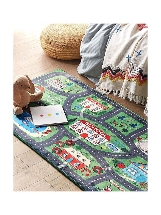 Children's Rug City Print 80 X 150 Cm Tutak