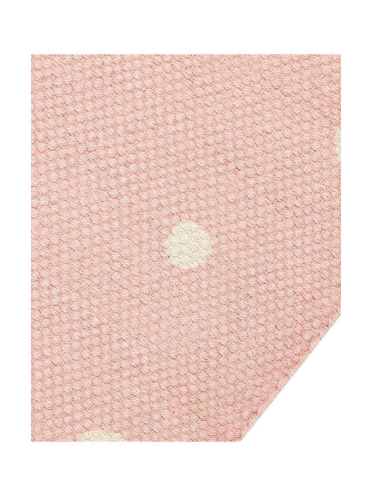 Cotton Children's Rug Penguin Motif 80 X 150 Cm Pink Pengkol