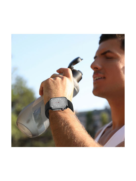 Tech-Protect Каишка Текстил Бежов (Apple Watch 6 / 7 / 8 / 9 / 10 / SE / Ultra 1 / 2 (44 / 45 / 46 / 49 мм))