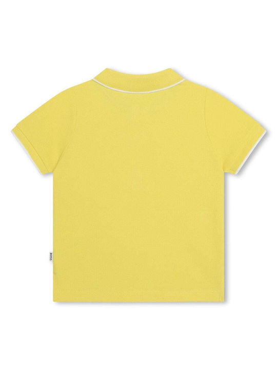 Hugo Boss Kids Polo Short Sleeve Yellow