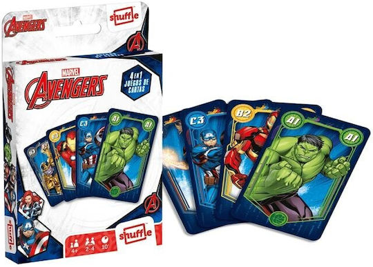 Board Game Avengers for 2-4 Players 4+ Years Old (PL) Shuffle