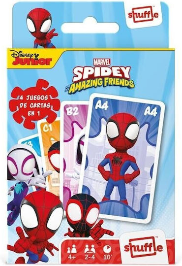 Настолна игра Spidey за 2-4 играчи 4+ години (EN) Shuffle