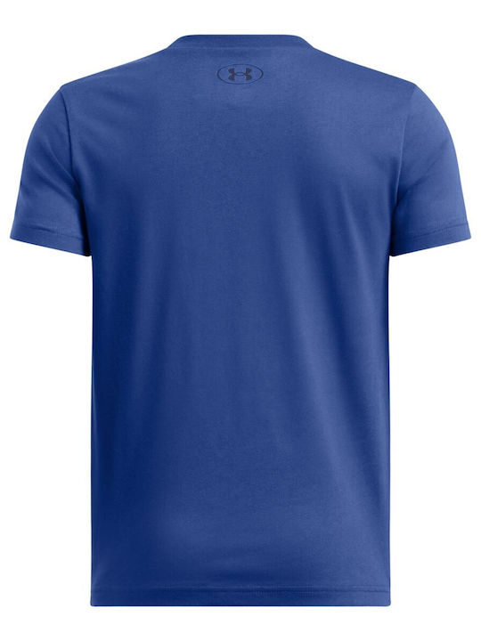 Under Armour Tricou pentru copii Albastru