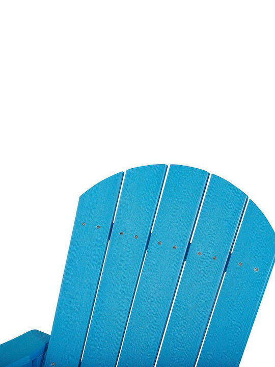 Κουνιστή Καρέκλα Ξύλινη Adirondack Blue