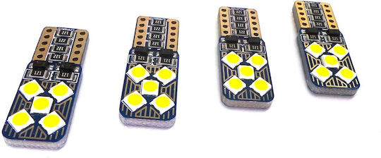 Led T10 W5w 12v-18v 4w Canbus 500lm