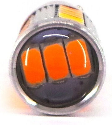 Led Bau15s Py21w 12-24v 17w Canbus Orange