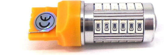 LED 7440 W21W 12V 17W Canbus Blinkleuchte USA Orange