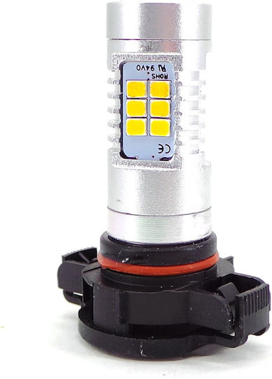 LED H16 12-24V Canbus Orange Glühbirne