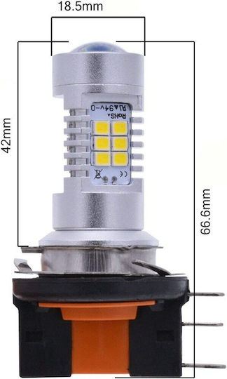 LED H15 12V 20W Canbus