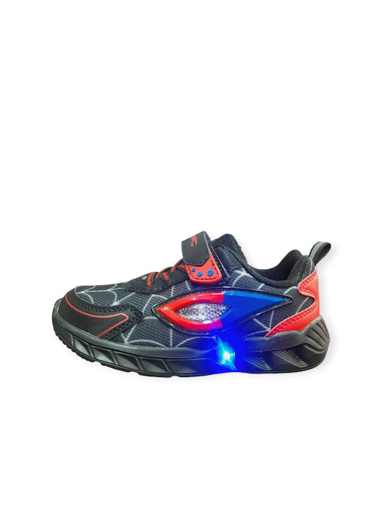 Giardino D'Oro Kids Sneakers Αράχνη with Lights Black