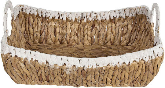 Beliani Set of Decorative Baskets Wicker 3 Pieces