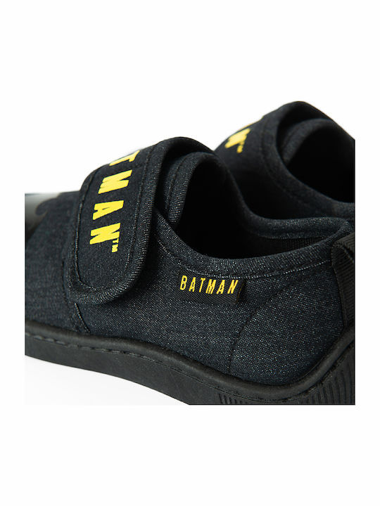 Kids Slippers Black Batman