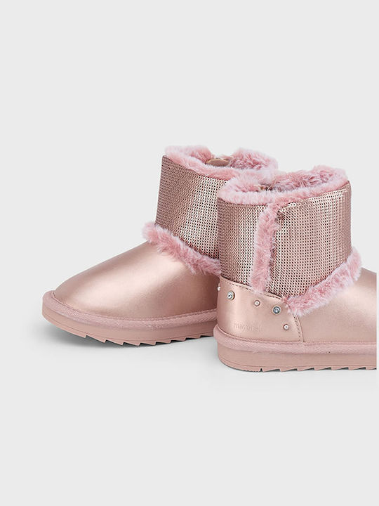 Mayoral Kids Boots Pink