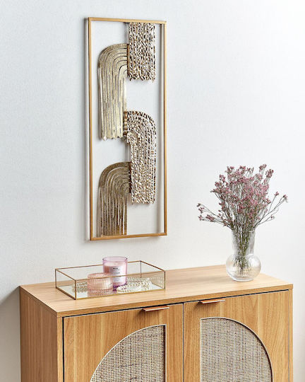 Gold Wanddekoration Thulium