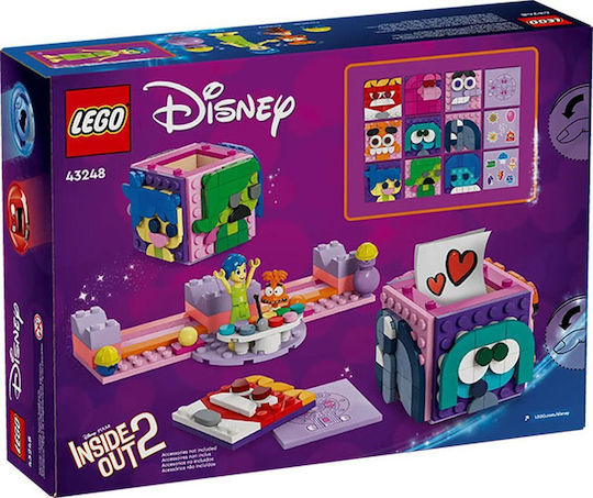 Lego Blocks Inside Out 2 Mood Cubes for 9+ Years 394pcs