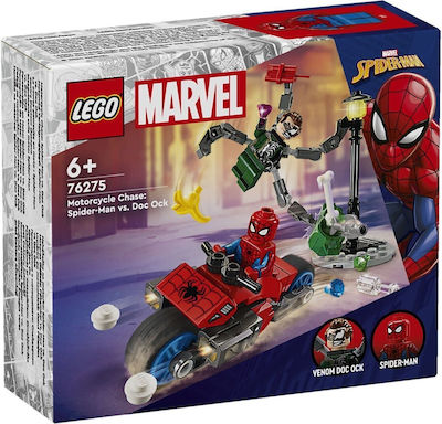 Lego Super Heroes Motorcycle Chase: Spider-man Vs. Doc Ock για 6+ ετών