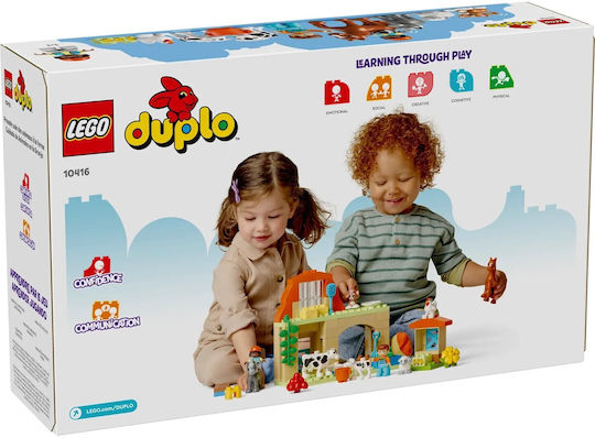 LEGO Duplo Caring For Animals At The Farm για 2+ Ετών 74τμχ