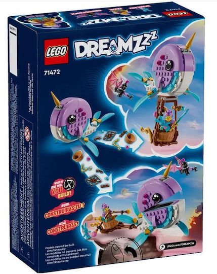 LEGO DREAMZzz Izzies Narwal Heißluftballon Für 7+ Jahre