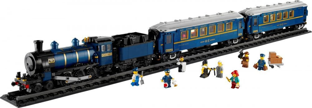 LEGO Idei The Orient Express Tren Pentru 18+ Ani 2540 Bucăți 21344