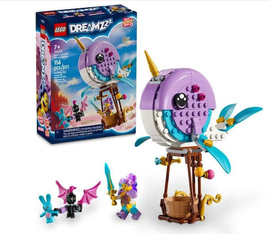 LEGO DREAMZzz Izzies Narwal Heißluftballon Für 7+ Jahre