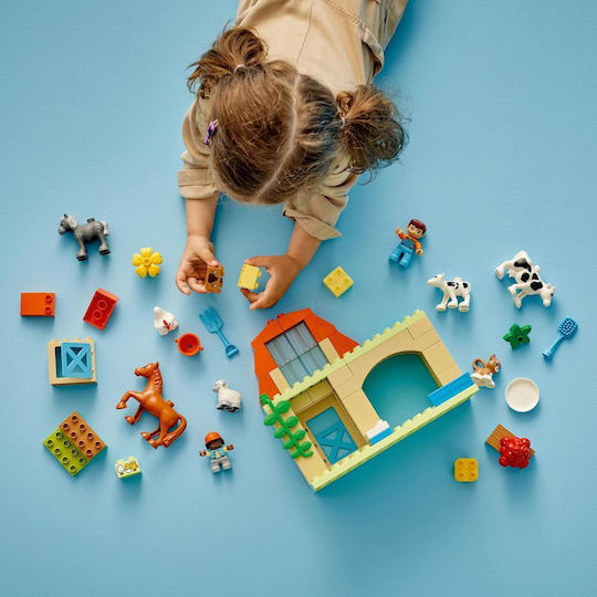 LEGO Duplo Caring For Animals At The Farm για 2+ Ετών 74τμχ
