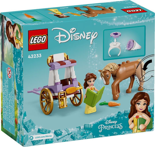LEGO Disney Princess - Карета с Кон и Бел за Истории за 5+ Години 62 Бройки