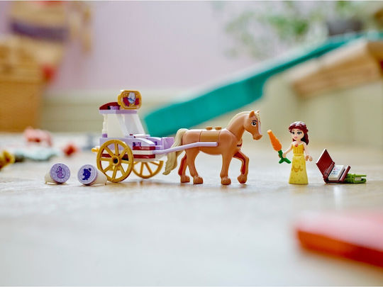 LEGO Disney Princess - Карета с Кон и Бел за Истории за 5+ Години 62 Бройки