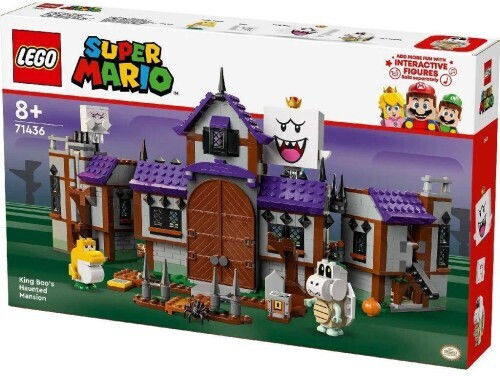 LEGO Super Mario King Boo's Haunted Mansion for Ages 8+ 932 Pieces