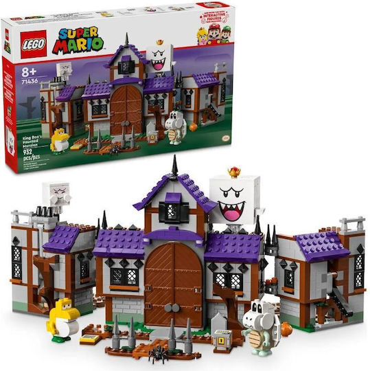 LEGO Super Mario King Boo's Haunted Mansion for Ages 8+ 932 Pieces