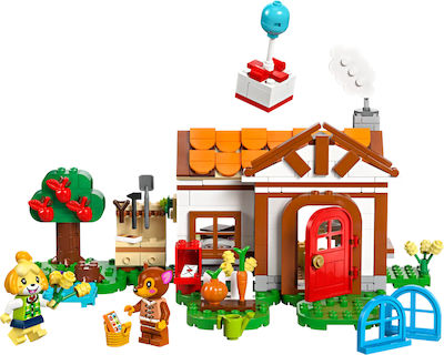 Lego Building Blocks Animal Crossing Isabelle's House Visit for 6+ Years 389pcs