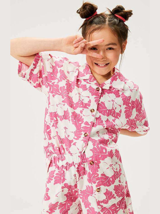 Kids Shirt Short Sleeve Pink Hold Me Closer