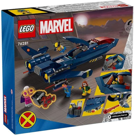 LEGO Marvel X-men X-jet for Ages 8+