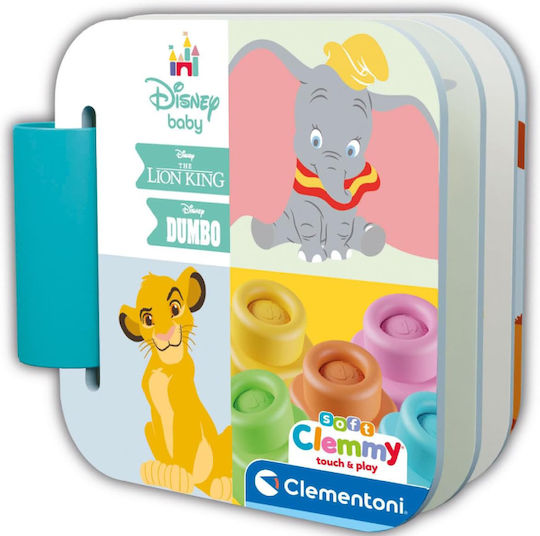 Baby Clementoni Τουβλάκια Simba & Dumbo για 10+ Μηνών 6τμχ