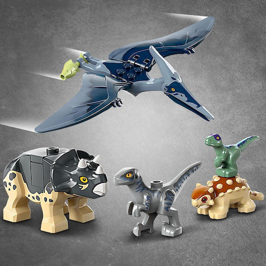 LEGO Jurassic World Център за Спасение на Бебе Динозавър за 4+ Години 139 Бройки
