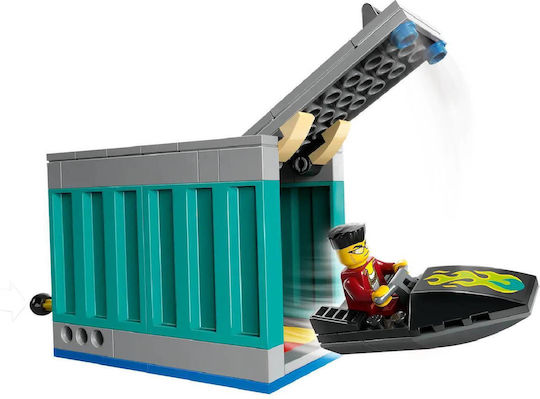 LEGO City Police Speedboat And Crooks' Hideout για 6+ Ετών 311τμχ