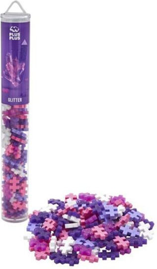 Plus Plus Τουβλάκια Glitter Mix για 5-12 Ετών 100τμχ