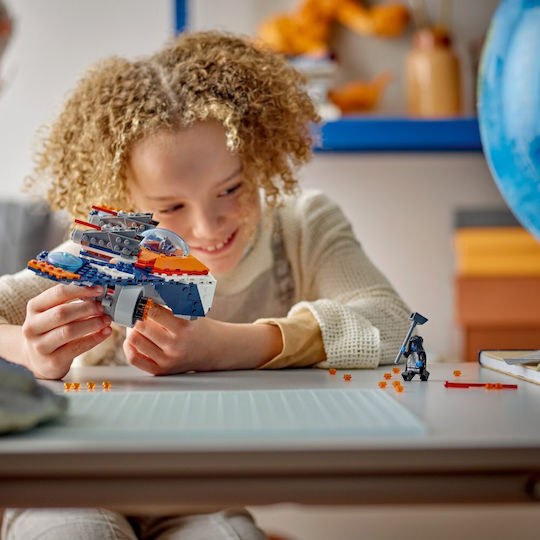 LEGO Marvel Rocket's Warbird Vs Ronan for Ages 8+ 290 Pieces