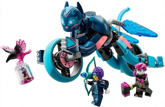 LEGO DREAMZzz Motocicleta Pisicii Lui Zoey Pentru 7+ Ani 260 Bucăți