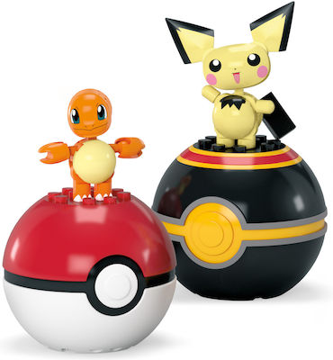 Mega Bloks Bausteine Charmander & Pichu für 6+ Jahre 40Stück