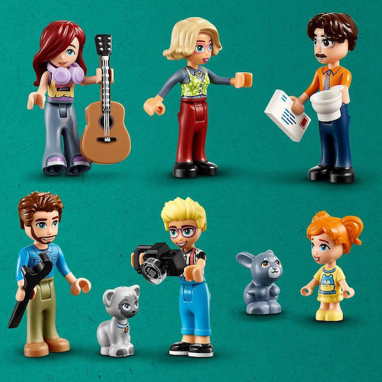 LEGO Friends Olly und Paisleys Familienhäuser für 7+ Jahre 1126 Stück