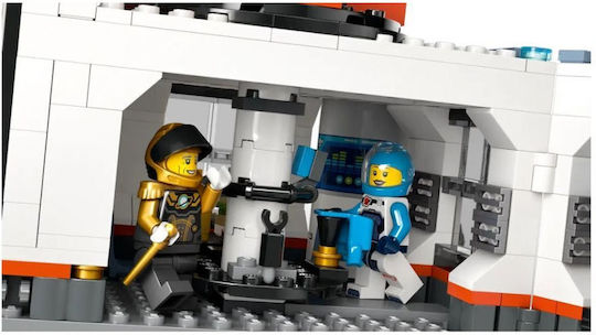 LEGO City Space Base și Rampă de Lansare Rachetă pentru 8+ Ani 1422 Bucăți