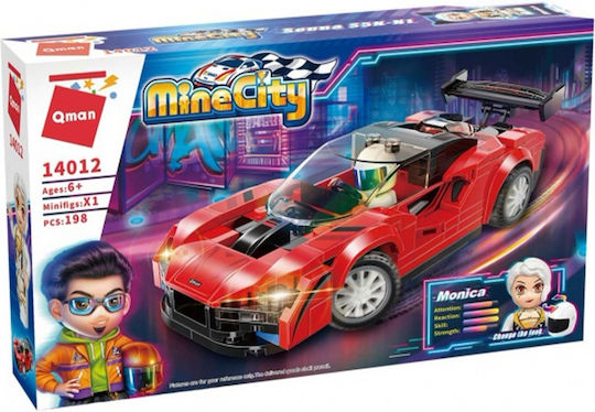 Qman Senna Building Blocks for 6+ Years 198 Pieces