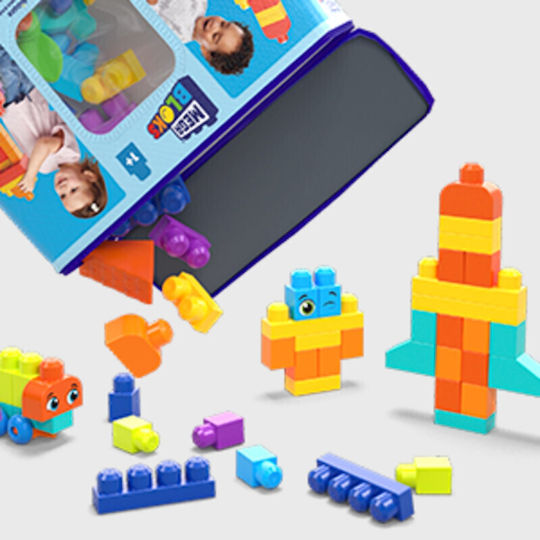 Mega Bloks Bauklötze Bigger Building Bag Für 1+ Jahre 150 Stück