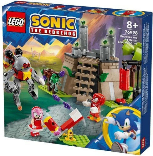 LEGO Sonic The Hedgehog Sonic Knuckles und der Master Emerald Shrine für 8+ Jahre