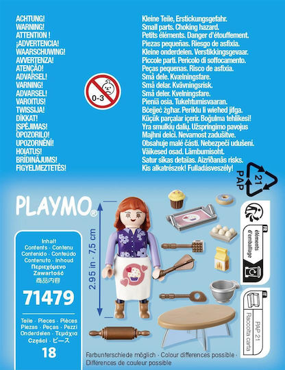 Playmobil Special Plus Pastry Chef for 4-10 years old