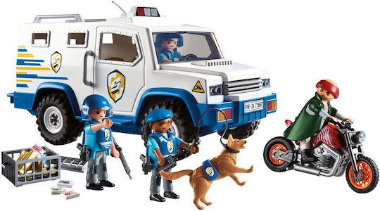 Playmobil Екшън герои Брониран автомобил за 4-10 години