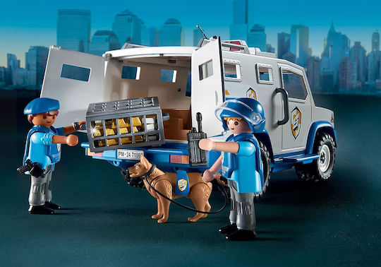 Playmobil Екшън герои Брониран автомобил за 4-10 години