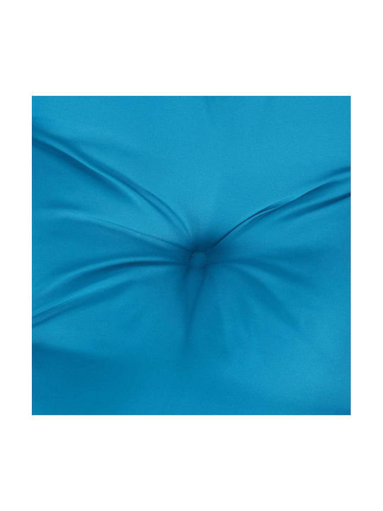 vidaXL Wasserdichtes Sitzbank-Kissen Gartenstuhlkissen Blau 50x180cm